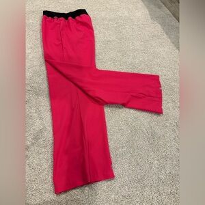 Jockey Black and Pink Uniform Scrub Bottom